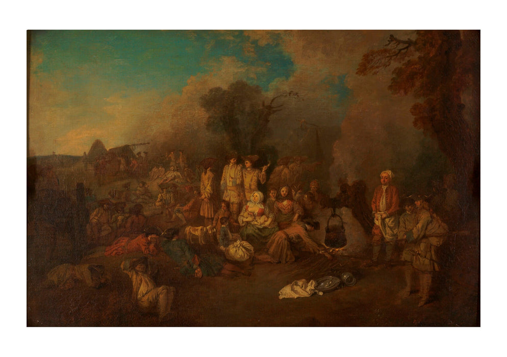 Jean Antoine Watteau - Bivouac