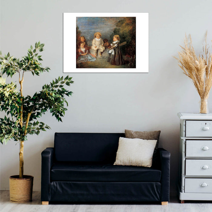 Jean Antoine Watteau - Heureux age Golden Age