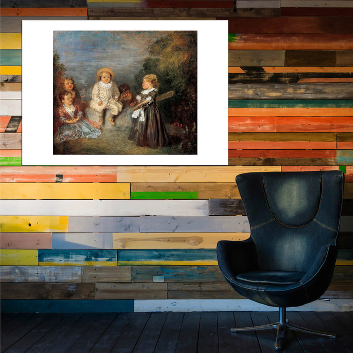 Jean Antoine Watteau - Heureux age Golden Age