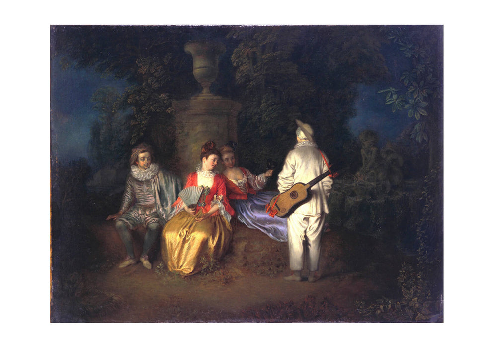 Jean Antoine Watteau - La Partie carrie