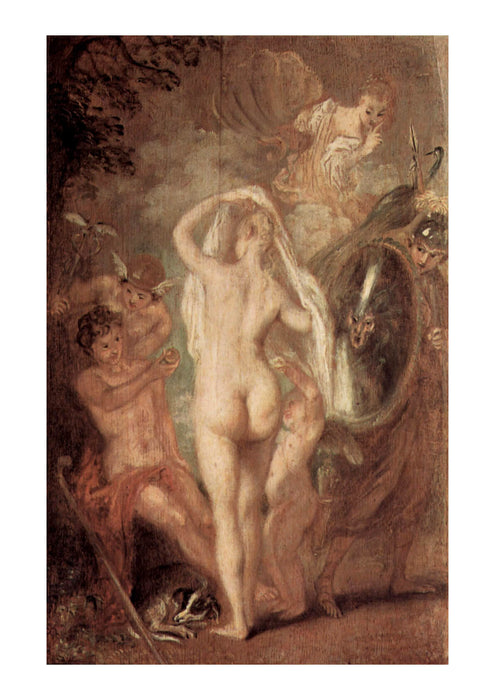 Jean Antoine Watteau - Le jugement de Paris