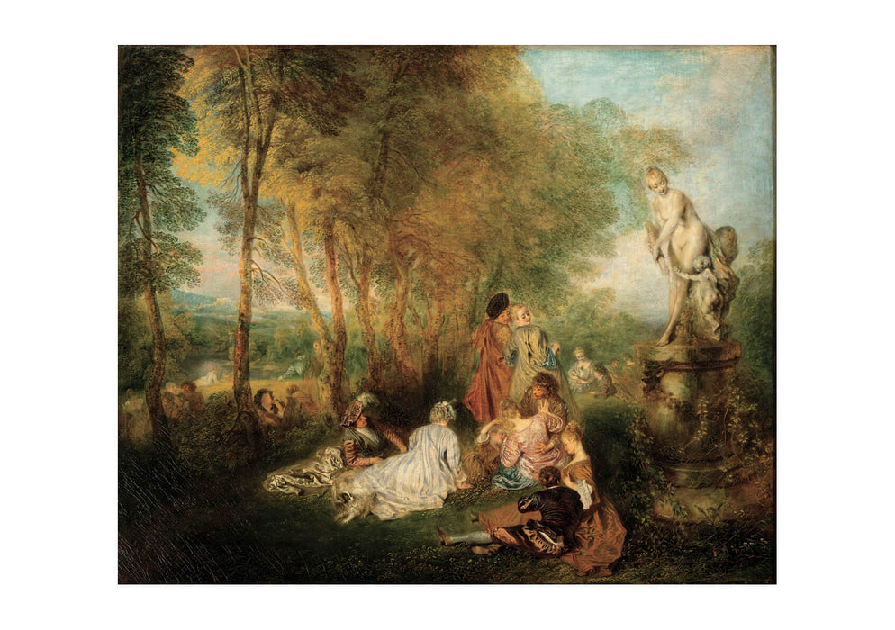 Jean Antoine Watteau - The Feast of Love
