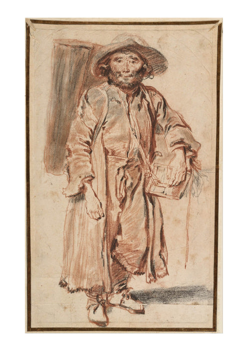 Jean Antoine Watteau - The Old Savoyard