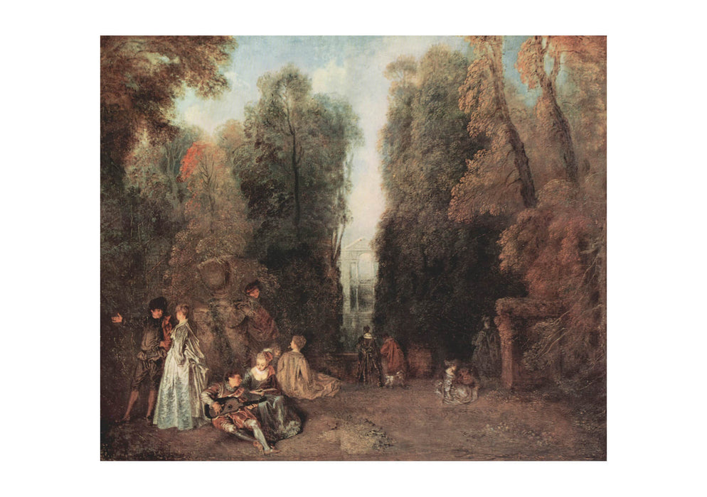 Jean Antoine Watteau - The view