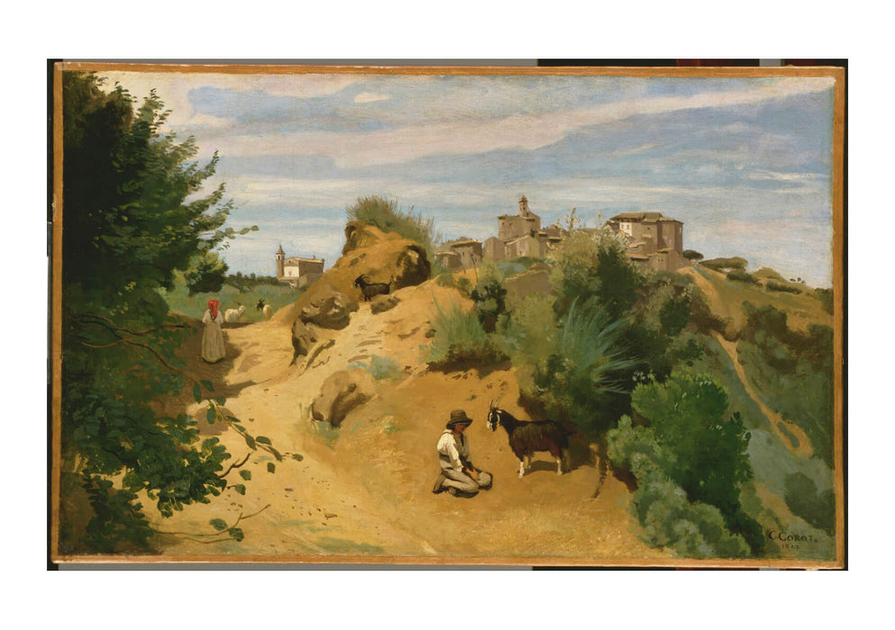 Jean Baptiste Camille Corot - Genzano