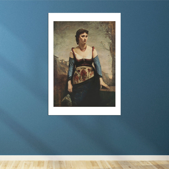 Jean Baptiste Camille Corot Agostina