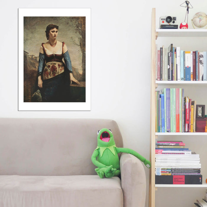 Jean Baptiste Camille Corot Agostina