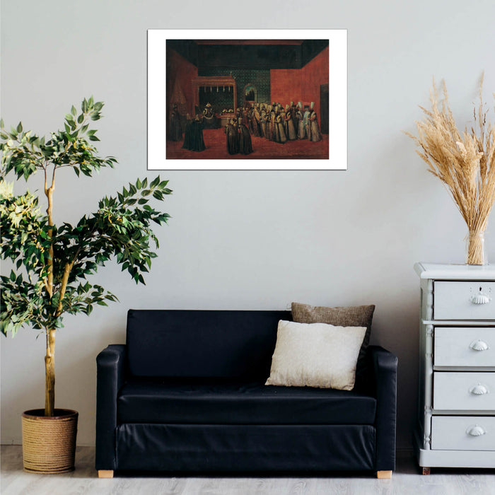 Jean Baptiste Vanmour - Sultan Ahmet Iii