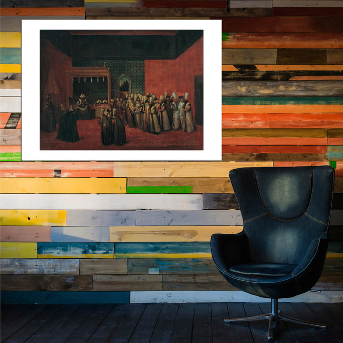 Jean Baptiste Vanmour - Sultan Ahmet Iii