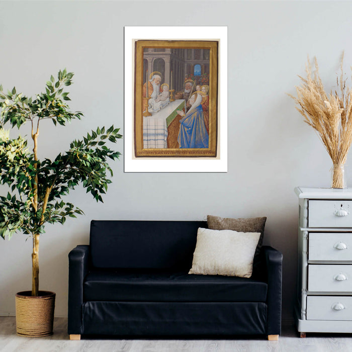 Jean Bourdichon - The Presentation in the Temple