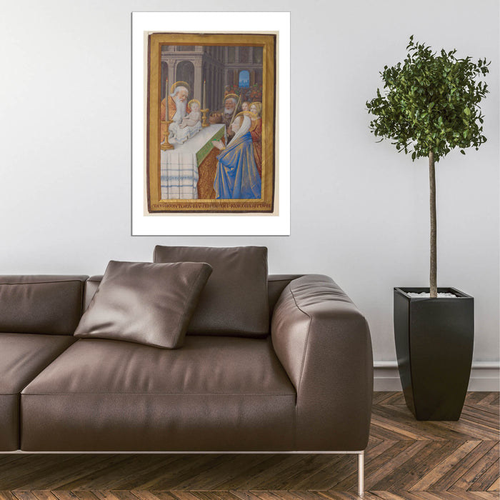 Jean Bourdichon - The Presentation in the Temple