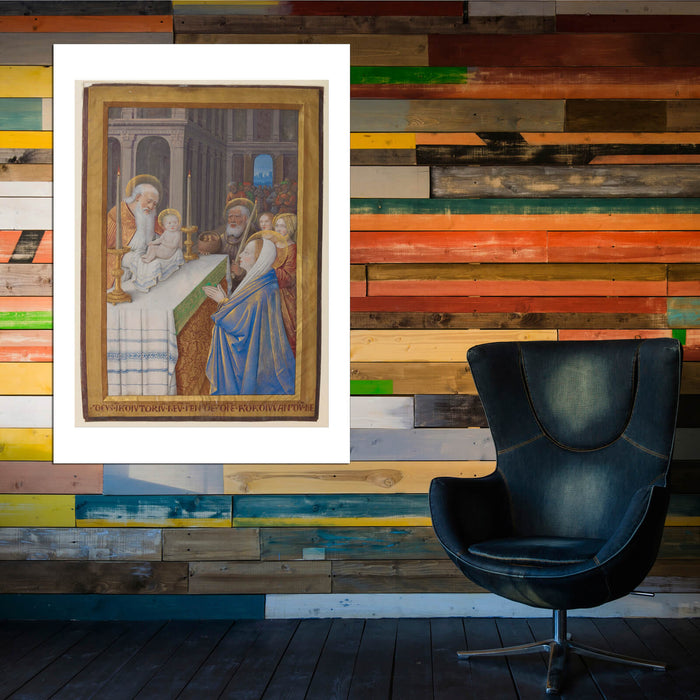 Jean Bourdichon - The Presentation in the Temple