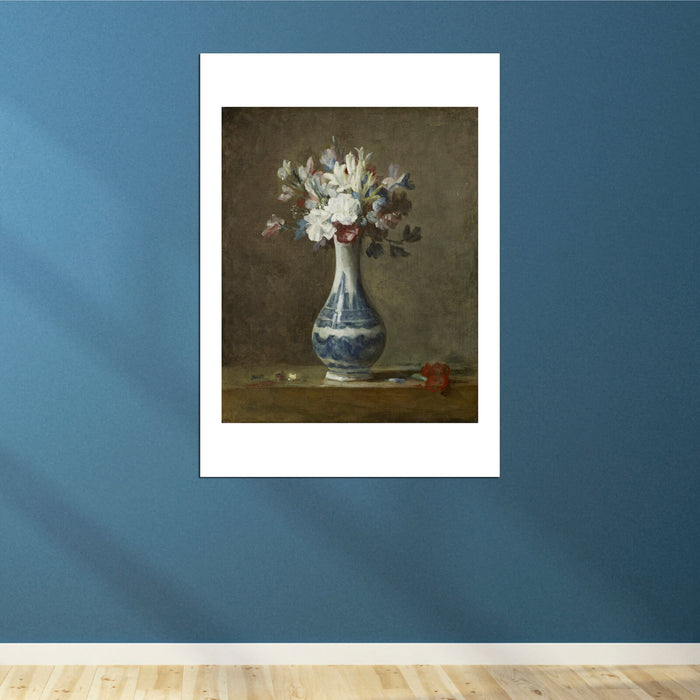 Jean Chardin - A Vase of Flowers