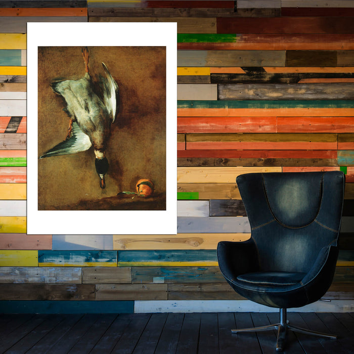 Jean Chardin - Hung Fowl