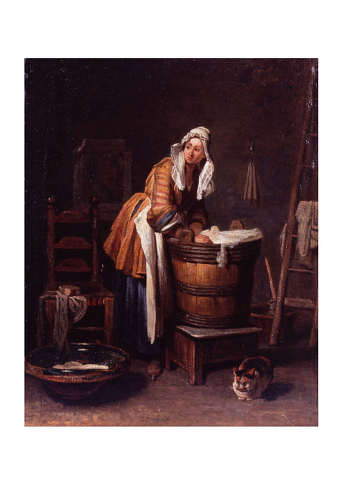 Jean Chardin - Washerwoman