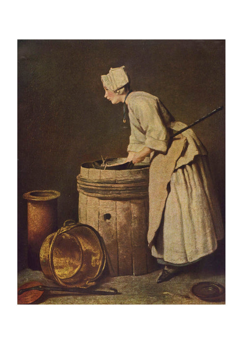 Jean Chardin - Washing Clothes
