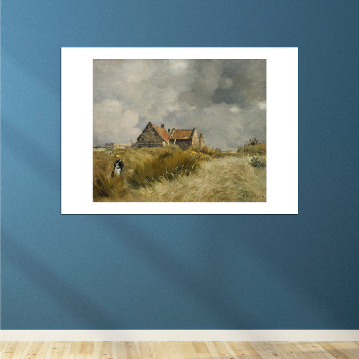 Jean Charles Cazin - Cottage In The Dunes