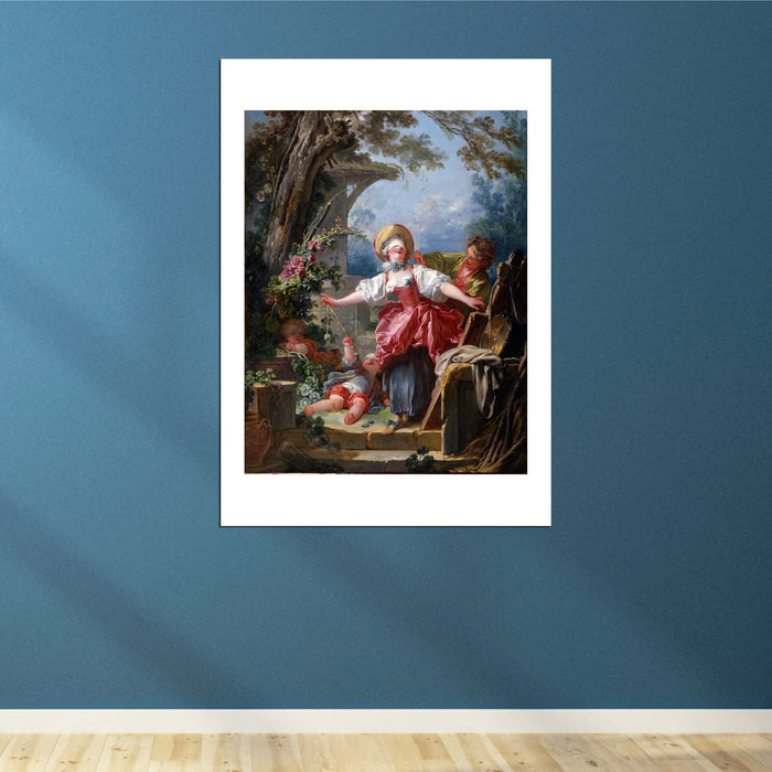 Jean Fragonard - Blind Man's Buff Trees
