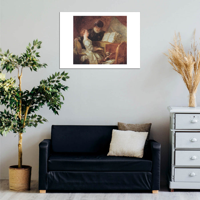 Jean Fragonard - Die Musikstunde