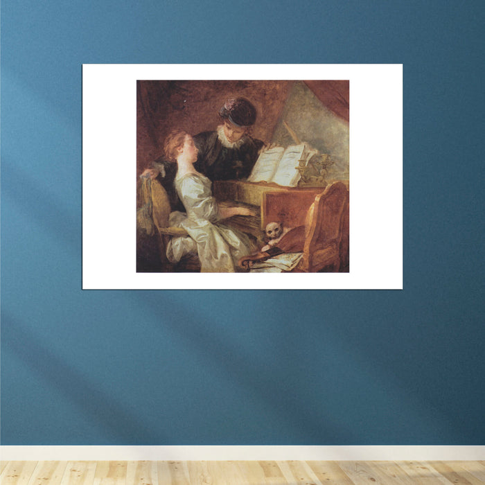 Jean Fragonard - Die Musikstunde