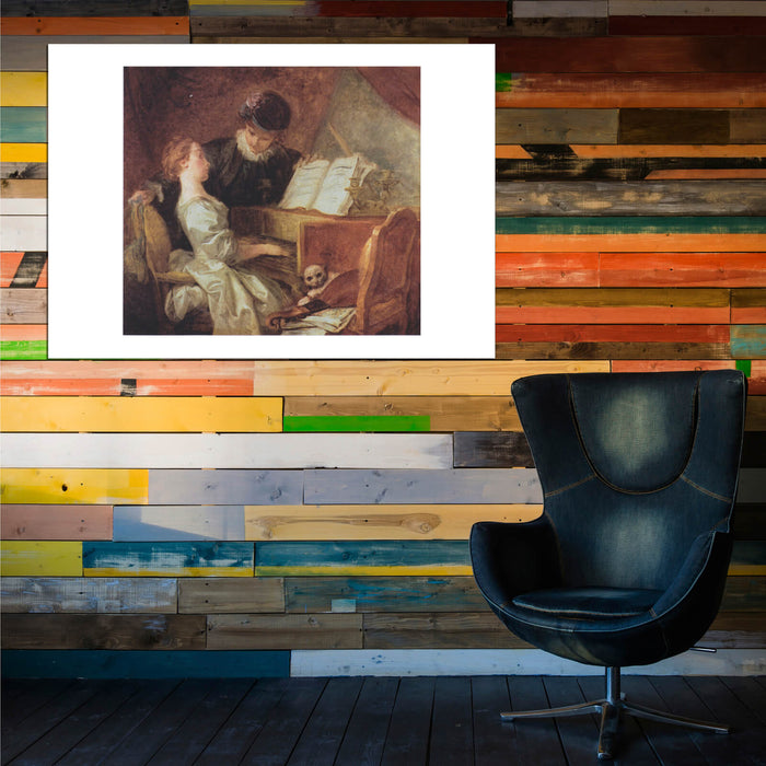 Jean Fragonard - Die Musikstunde