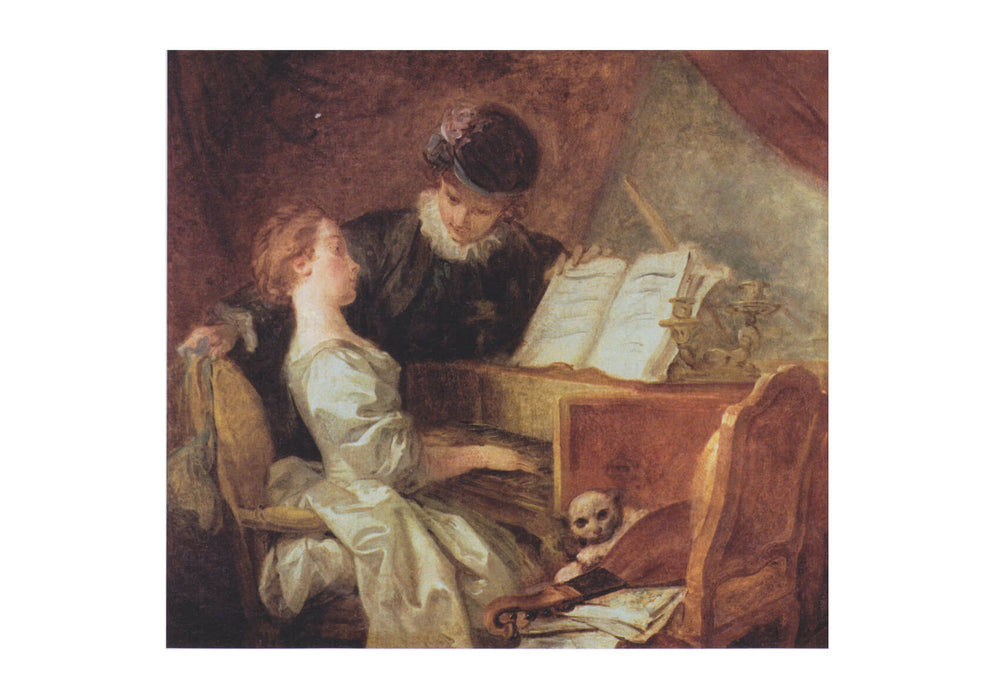 Jean Fragonard - Die Musikstunde