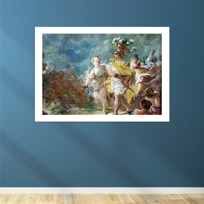 Jean Fragonard - Landscape with Characters