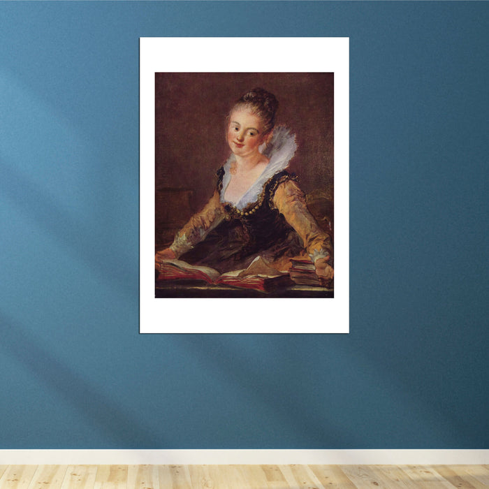 Jean Fragonard - Portrait of Woman