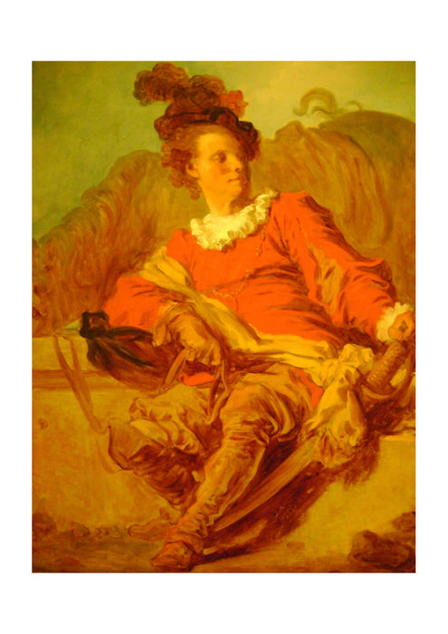 Jean Fragonard - Red Portrait