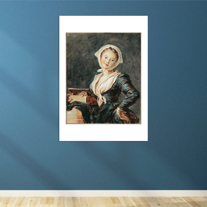 Jean Fragonard - The Girl with the Marmot