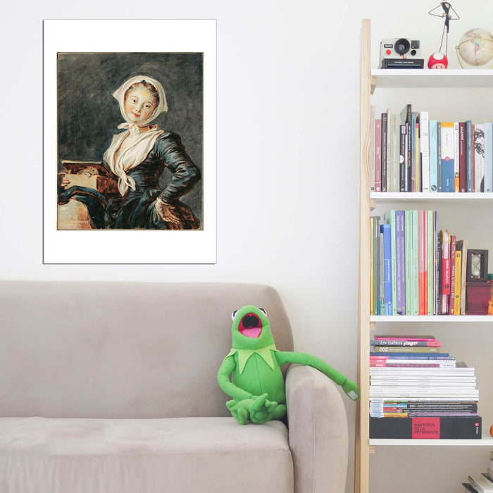 Jean Fragonard - The Girl with the Marmot