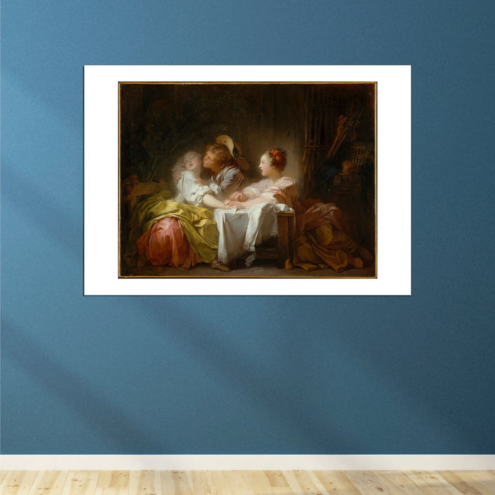 Jean Fragonard - The Stolen Kiss