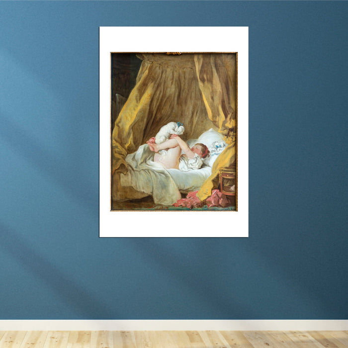 Jean Fragonard - Yellow Drapes