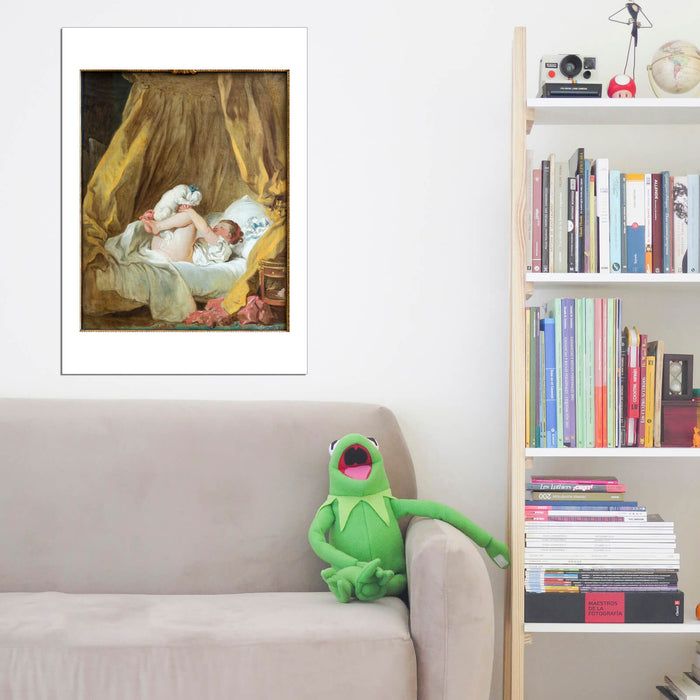 Jean Fragonard - Yellow Drapes