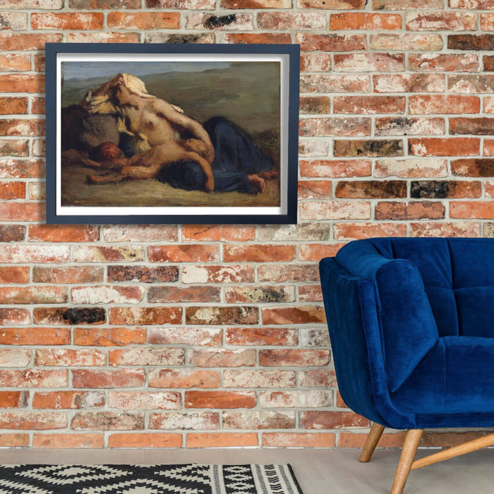 Jean Francois Millet - Agar et Isma