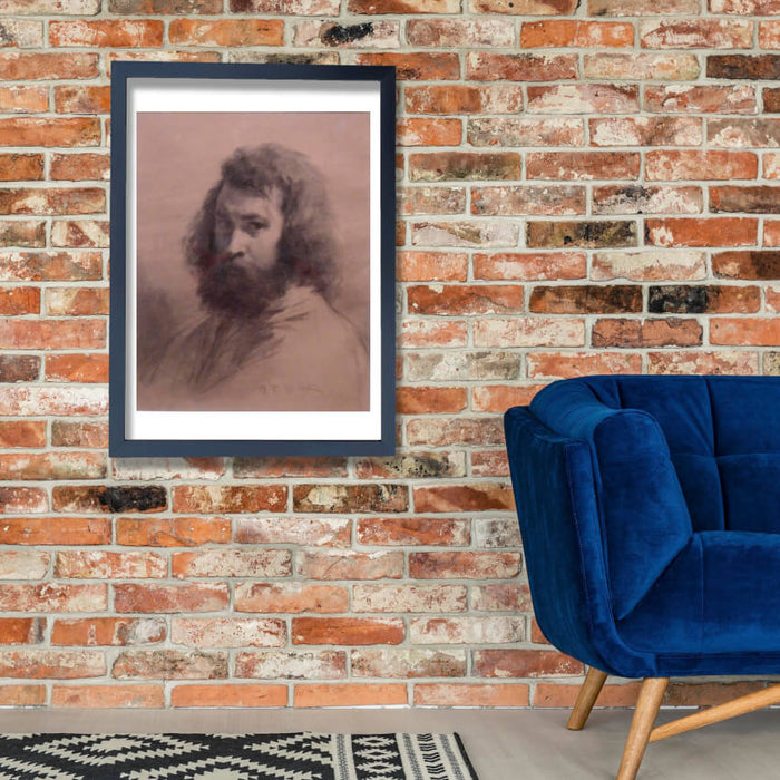 Jean Francois Millet - Self Portrait