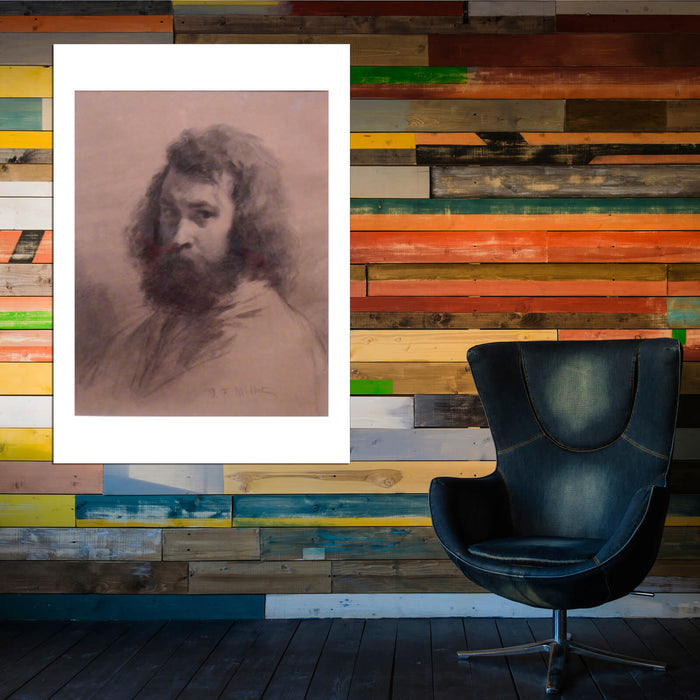 Jean Francois Millet - Self Portrait