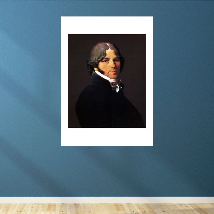 Jean Ingres - Portrait in Black