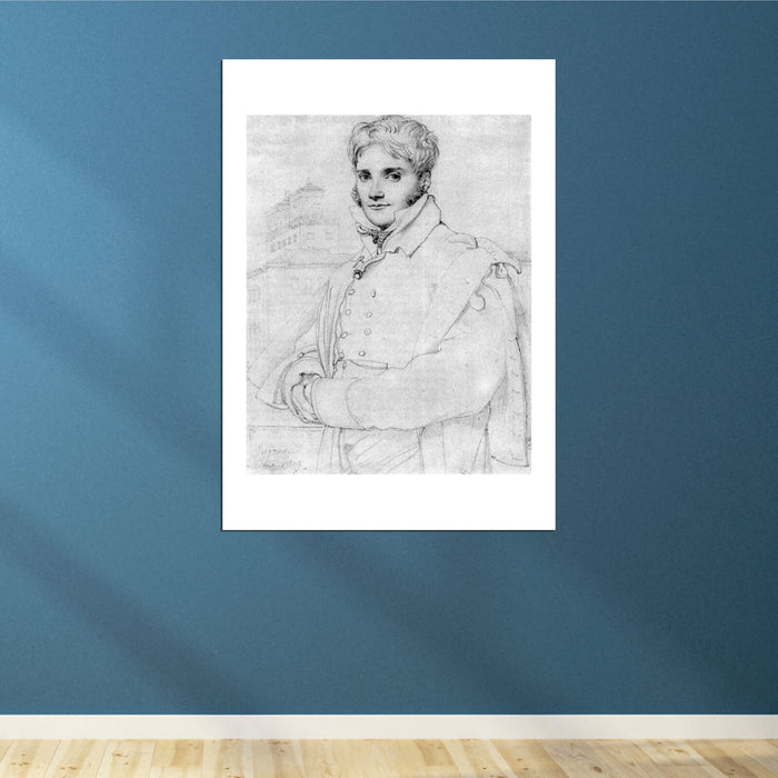 Jean Ingres - Portrait of Merry Joseph Blondel