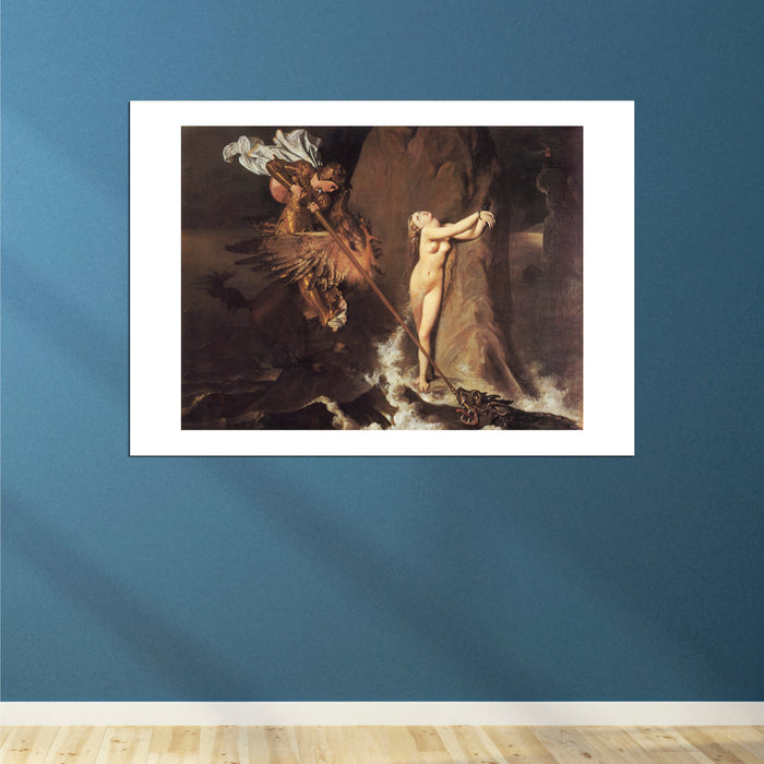 Jean Ingres - Roger Delivering Angelica