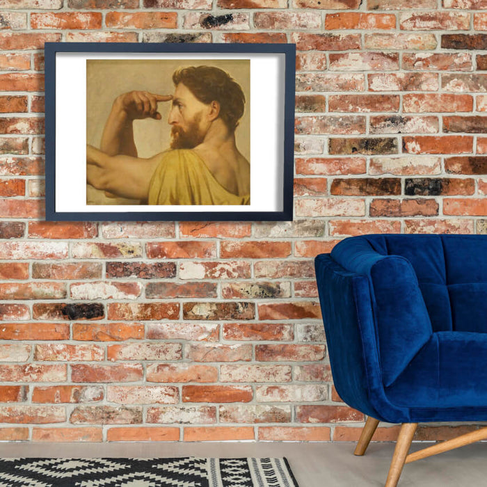 Jean Ingres - The Apotheosis of Homer Study