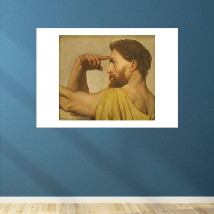 Jean Ingres - The Apotheosis of Homer Study