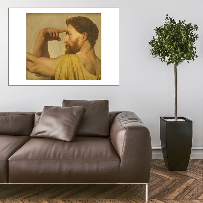 Jean Ingres - The Apotheosis of Homer Study