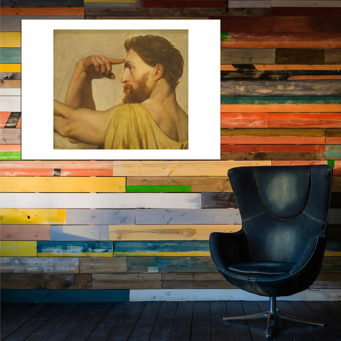 Jean Ingres - The Apotheosis of Homer Study