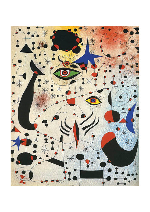 Joan Miro Ciphers and Constellations in Love with a Woman