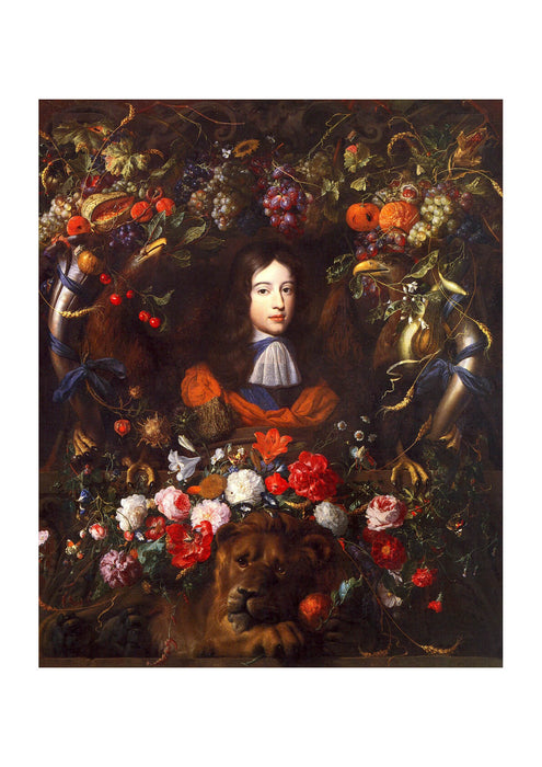Johannes Vermeer - Jan Davids with Flowers Portrait