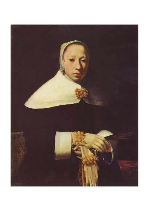 Johannes Vermeer - Portrait of Woman