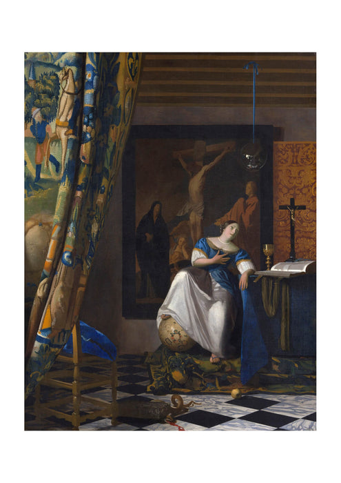 Johannes Vermeer - The Allegory of the Faith