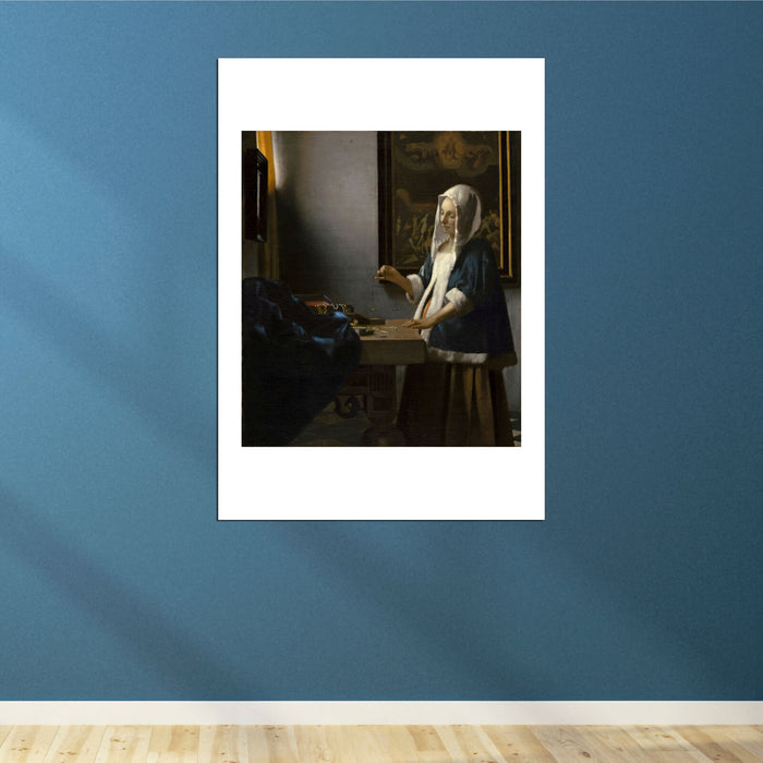 Johannes Vermeer - Woman Holding a Balance