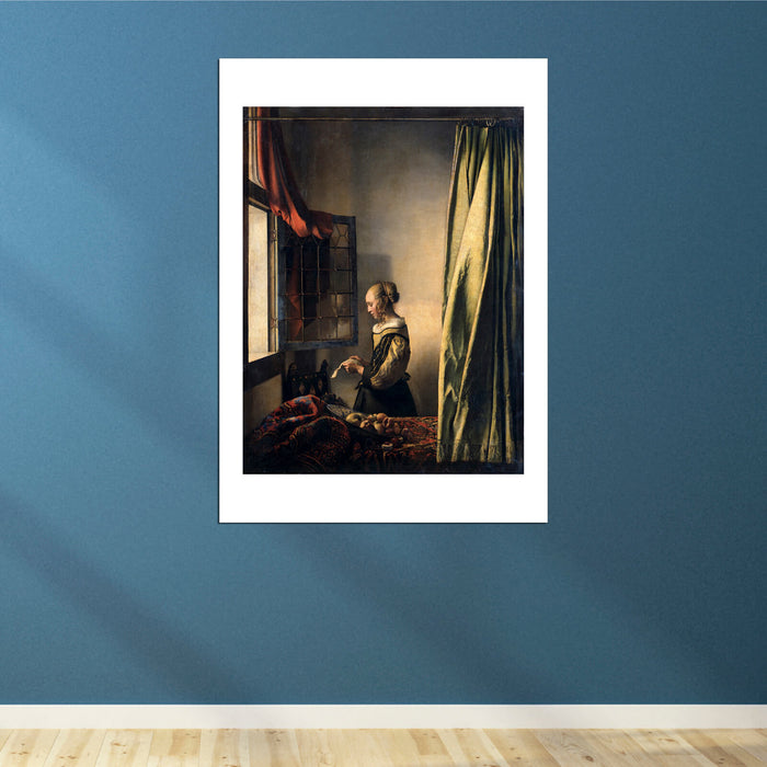 Johannes Vermeer - Girl Reading a Letter by an Open Window